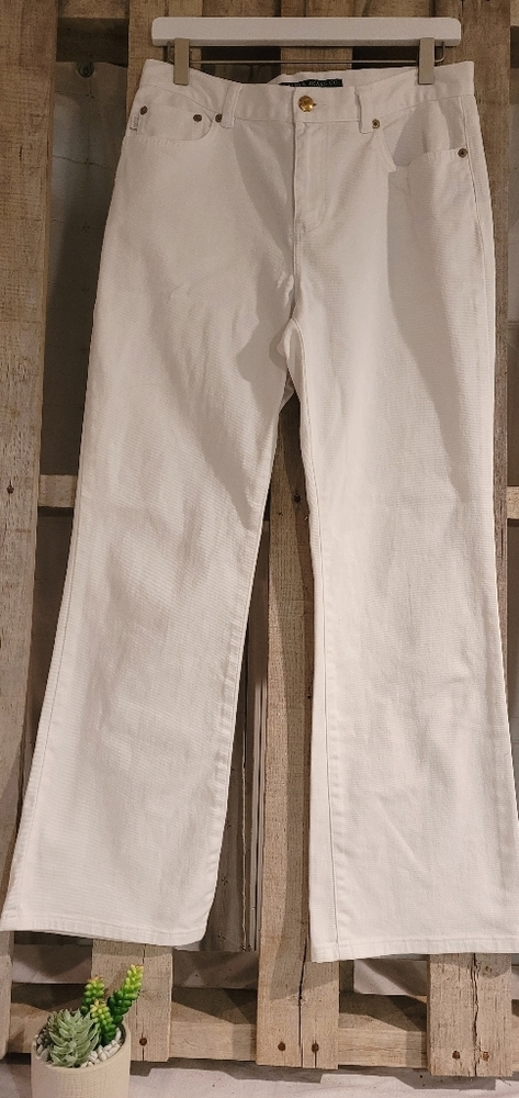 Ralph Lauren White Jeans 8P